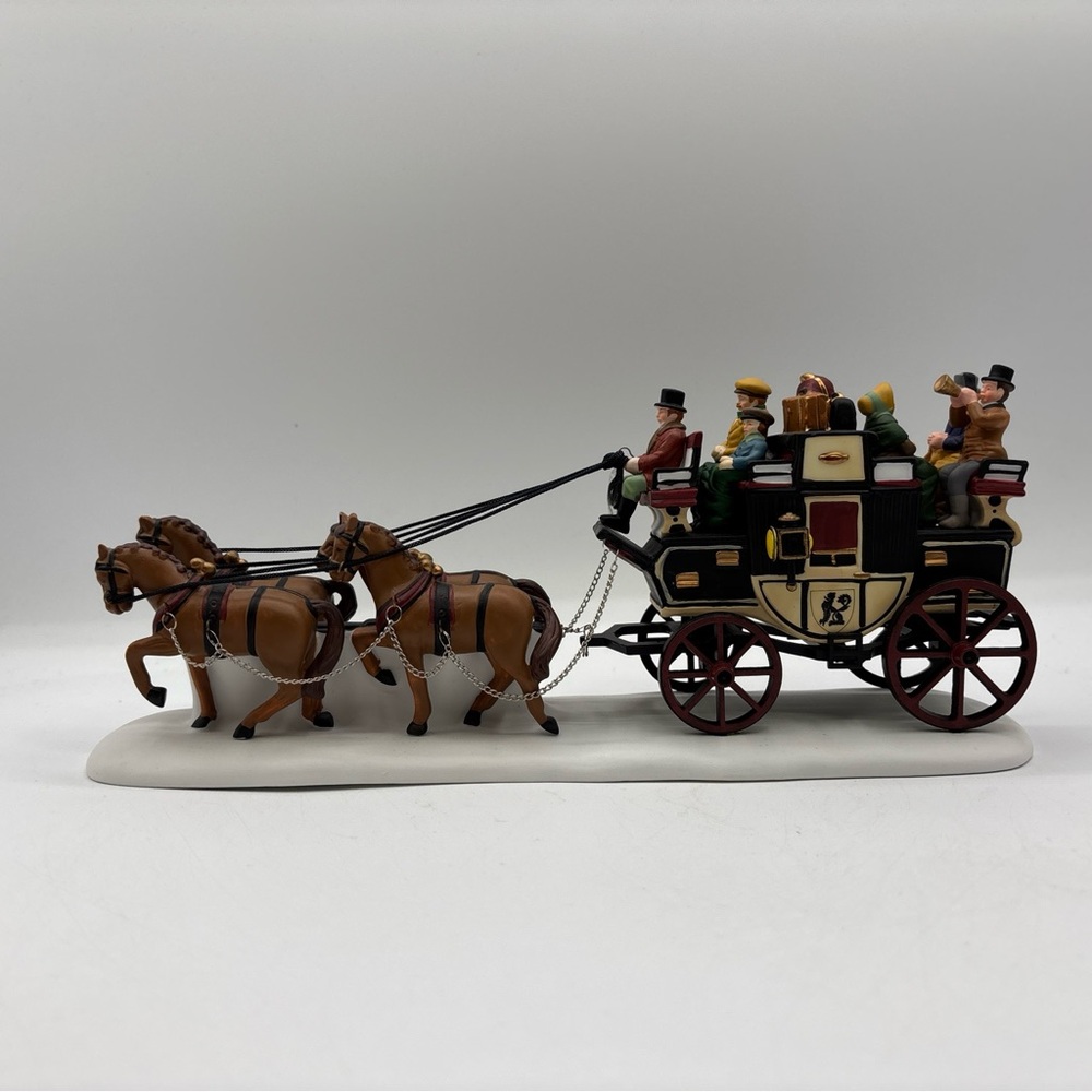 Department‎ 56 1991 Vintage Heritage Village Collection Holiday Coach 5561-1 EUC